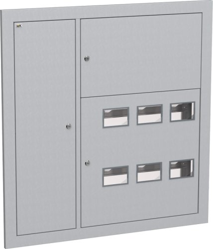 Щит этажный встраеваемый IEK LIGHT ЩЭ-6-Э-P 6кв. (1000х950х110см) с монтажной панелью картинка 